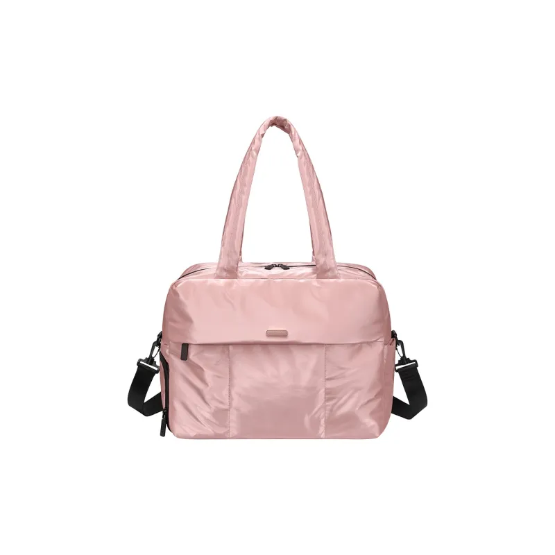 GOLF Fabric Travel Bag 19.8L Women's Dazzling Pink/Arctic Silver-0