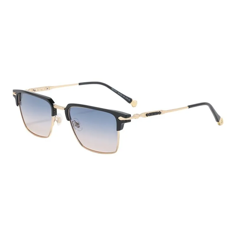 Sagawa Metal Square Sunglasses Unisex-2