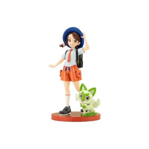 SHOUWU Pokémon Collection ARTFX J Kukui And Naoh Chibi Figures