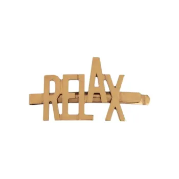 MOSCHINO Relax Lettering Hair Clip