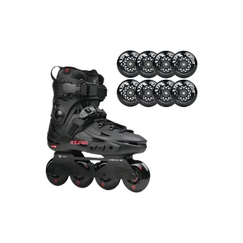 FLYING EAGLE Inline Skates Unisex Black Red
