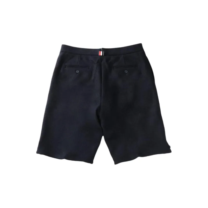 THOM BROWNE Logo appliqué Bermuda Shorts-1
