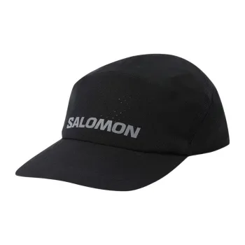 SALOMON Polyester, Elastane Baseball Caps Unisex Black