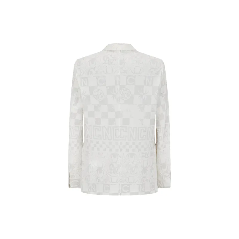C'N'C Rhythm Party Series Business Suit Men's White Floral-1