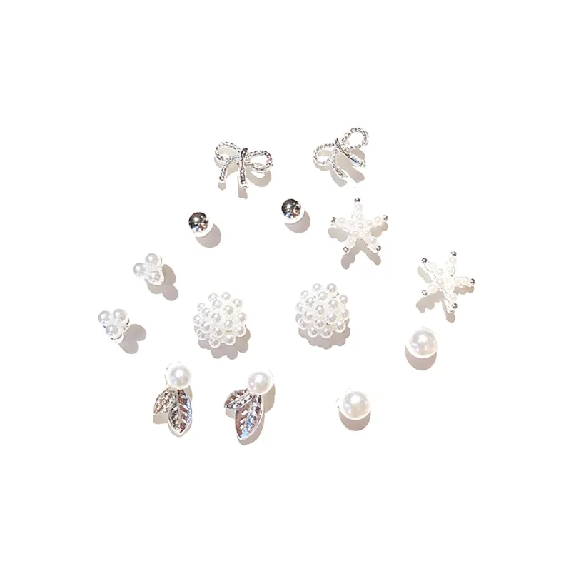 MIDNIGHT MOMENT Alloy Stud Earrings Women's-0