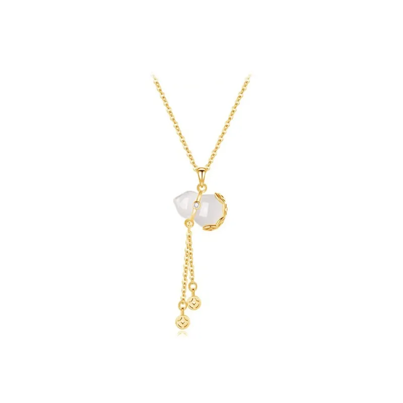SWEET PLANET Chalcedony Necklaces Women's-2