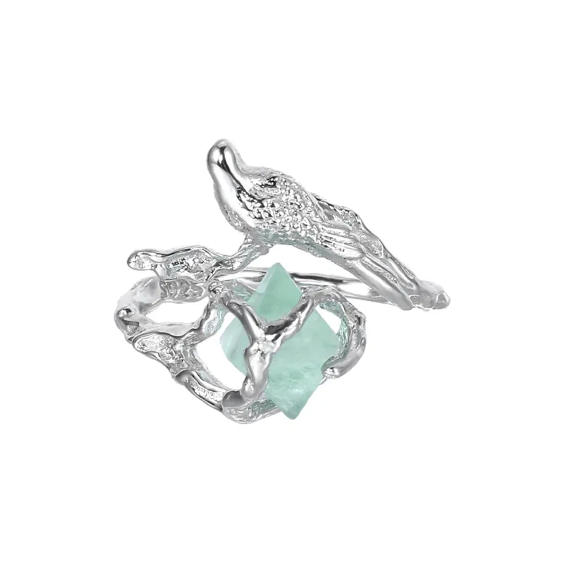 LUCKY ZHY S925 Silver Rings Women's-0