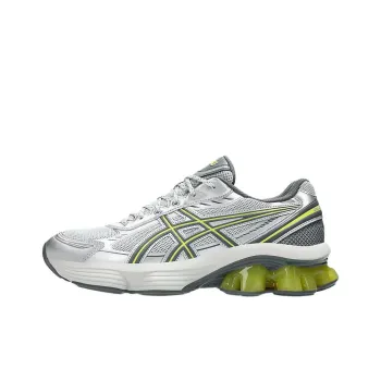 Asics GEL Quantum Kinetic Anti Slip Wear Resistant Low Top Casual Running Shoes Unisex Gray