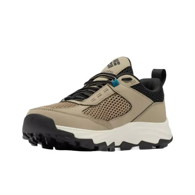Columbia HATANA Slip-Resistant Low-Top Training Shoes Men's Egg Stone Black-2