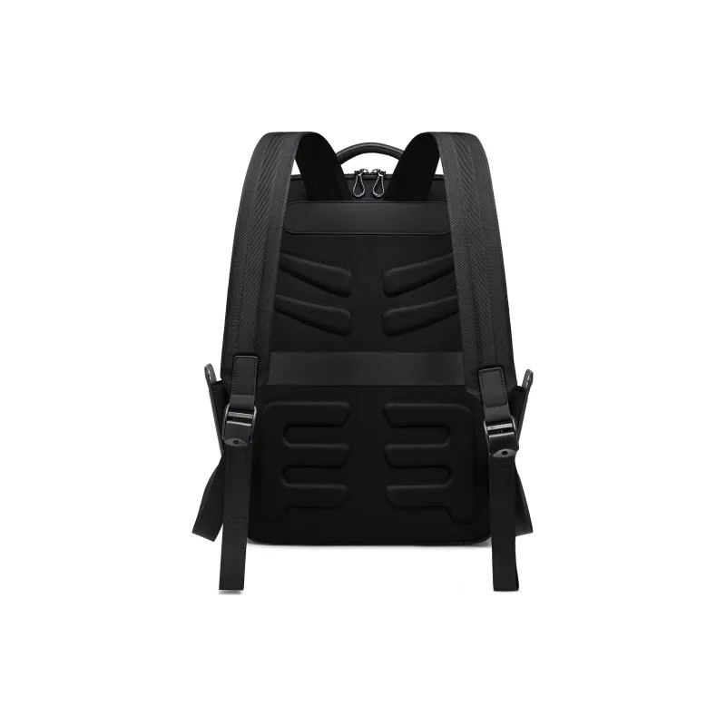 FAIRWHALE Oxford Backpack Laptop Bag Backpack Regular Men's Black/Blue-4