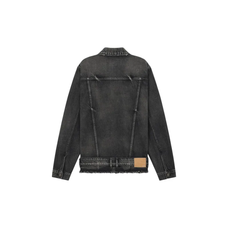 WE11DONE Belted Denim Jacket-1