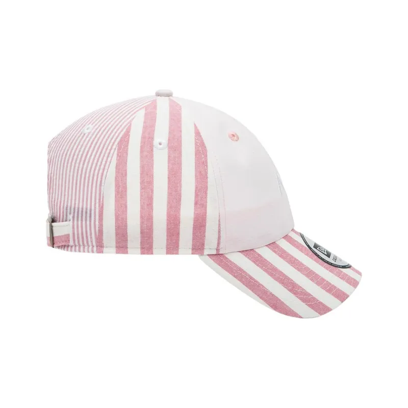 New Era Cotton Ramie Baseball Caps Unisex Pink-4