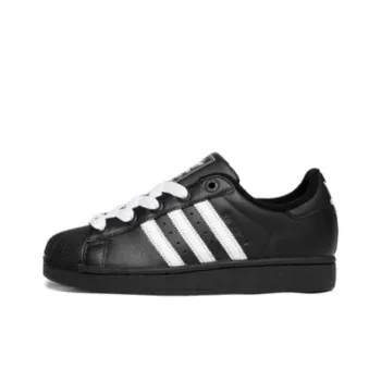 Adidas Originals SUPERSTAR Wear resistant And Lightweight Low Top Casual Shoes Unisex Black White