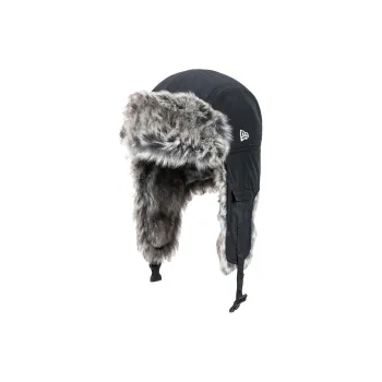 New Era Nylon Acrylic Polyester Trapper Hats Unisex Black