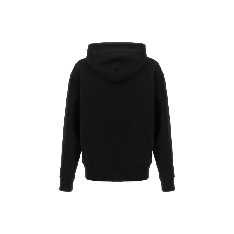 JW Anderson Canary Embroidered Drawstring Hoodie-1