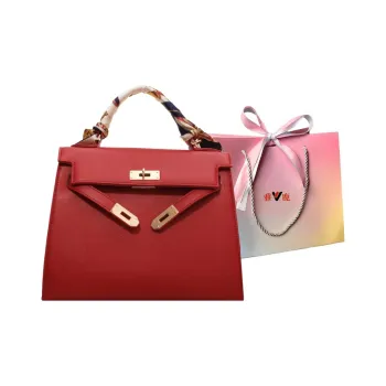 Yalu PU Handbag Shoulder Bag Crossbody Bag Regular Women's Black/Red/Khaki