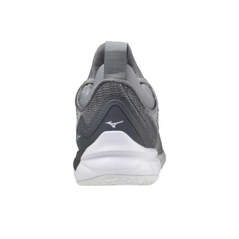 Mizuno Wave Luminous 2 Slip-Resistant Low-Top Running Shoes Women's Gray-3