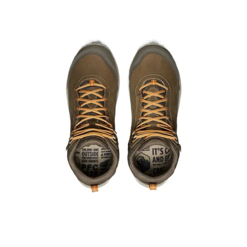 KEEN Terradora Explorer Wear-Resistant High-Top Outdoor Shoes Women's Brown-3