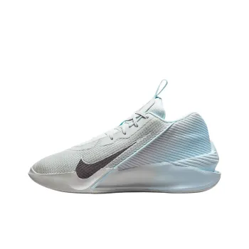 Nike Anti Slip Wear Resistant Low Top Basketball Shoes Men's White Blue