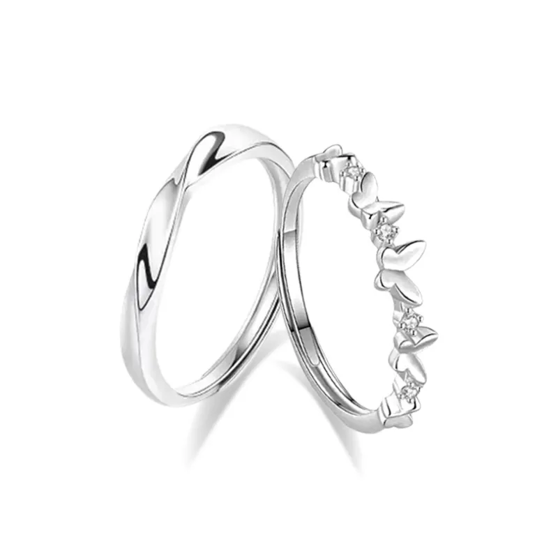 VEZA Sterling Silver Rings Unisex-10