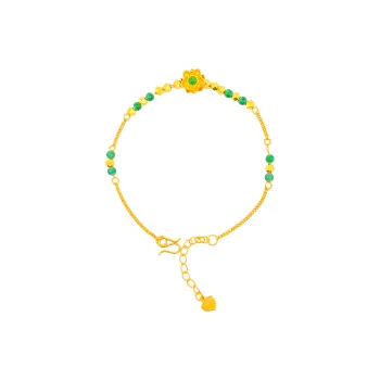 ZUNCAI Ice Glutinous Jadeite Bracelets Women's