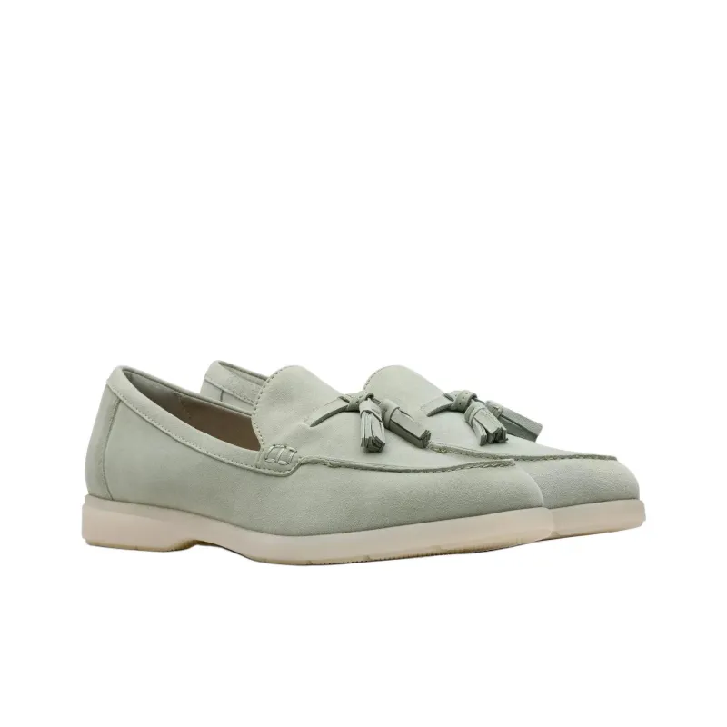 Clarks Narini Edge Loafers 2.5cm Women's Green-2