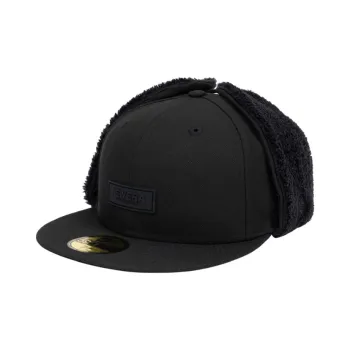 New Era Polyester Metal Baseball Caps Unisex Black