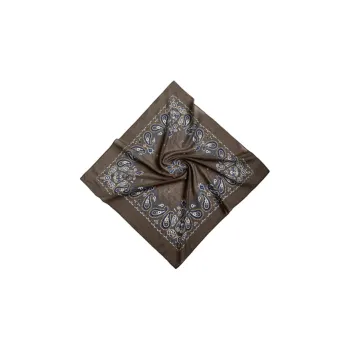 ZARA Cotton Headwraps Men's Brown