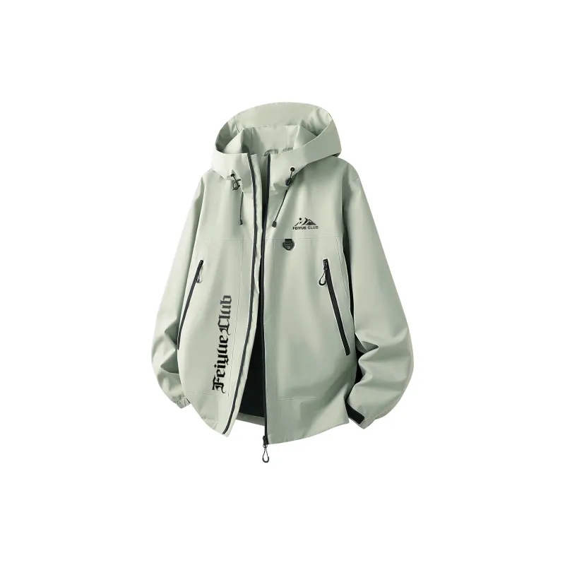 Feiyue Water-Resistant Windproof Warm Cold-Resistant Windbreaker Jacket Unisex-4