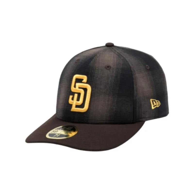New Era Cotton Baseball Caps Unisex Brown-0
