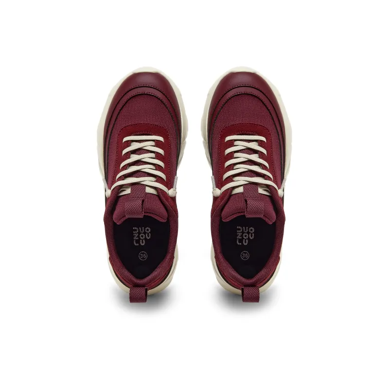 Walk More Wind Realm 3 Lightweight, Breathable, And Slip Resistant Low Top Chunky Sneakers Unisex-8