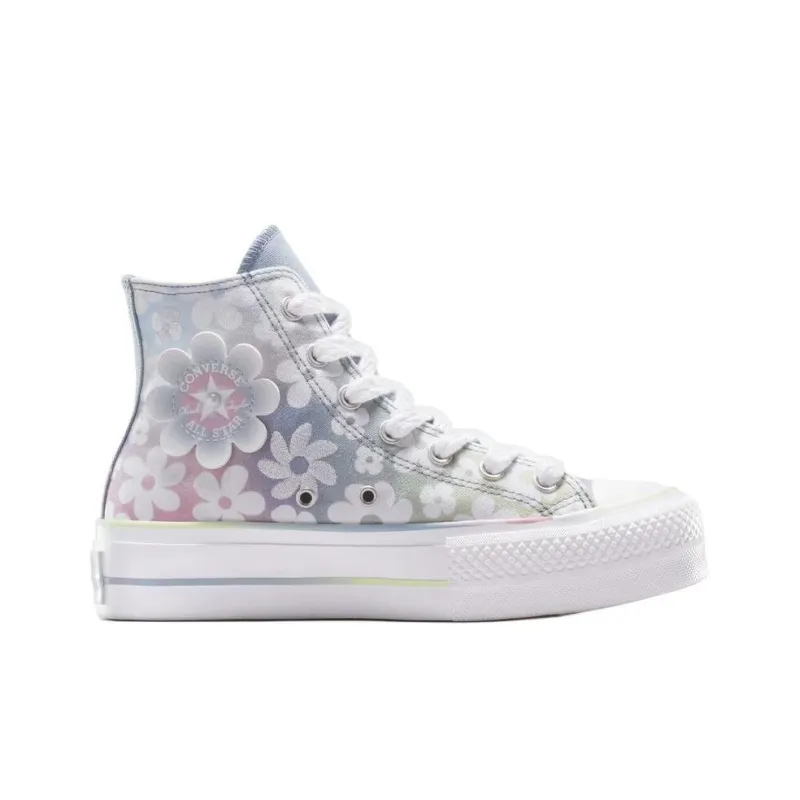 Converse Women's Chuck Taylor All Star Lift Platform High 'Gradient Flowers' Women's-1