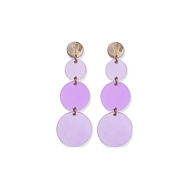 CarolinaHerrera Multi disc Dangling Earrings-1