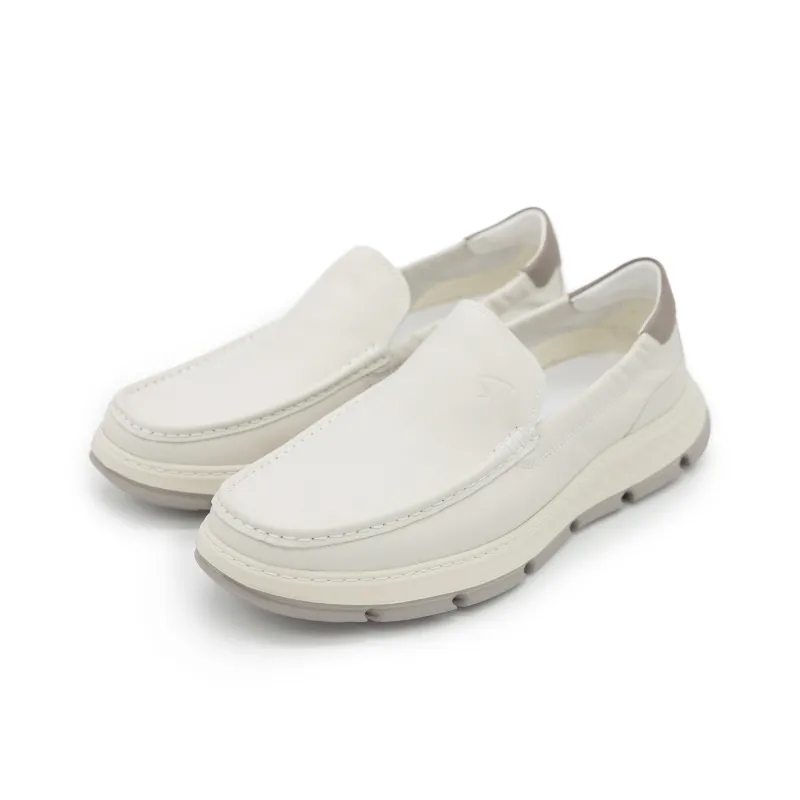 Satchi Loafers Men White-2