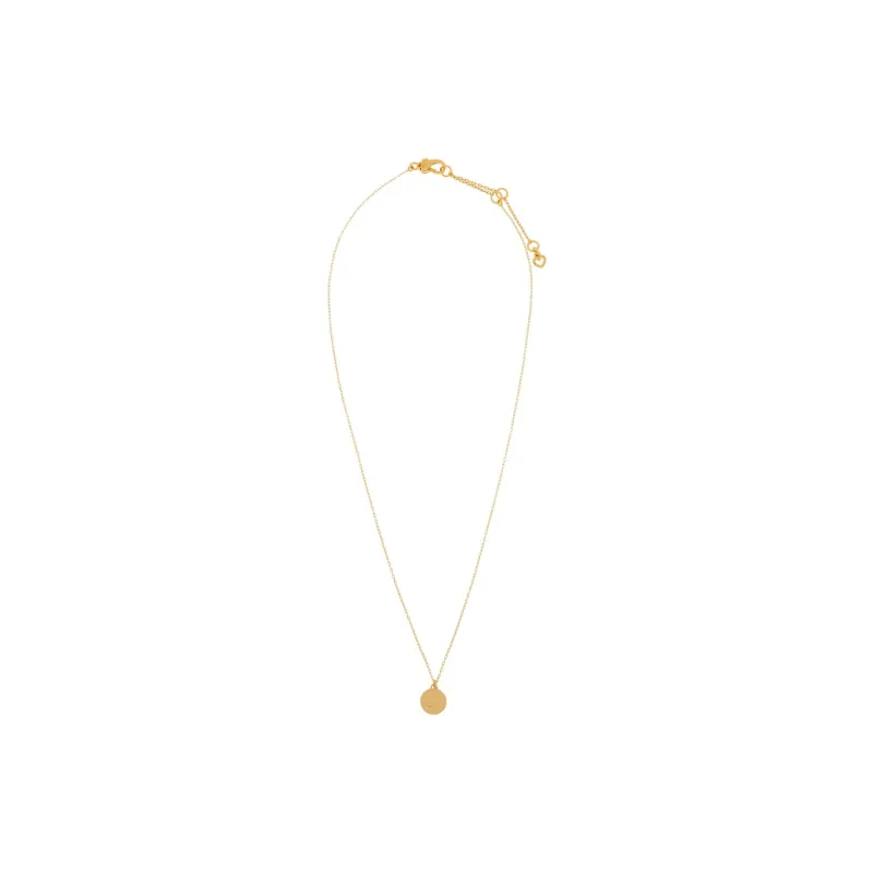 Kate Spade D Mini Pendant Necklace-1