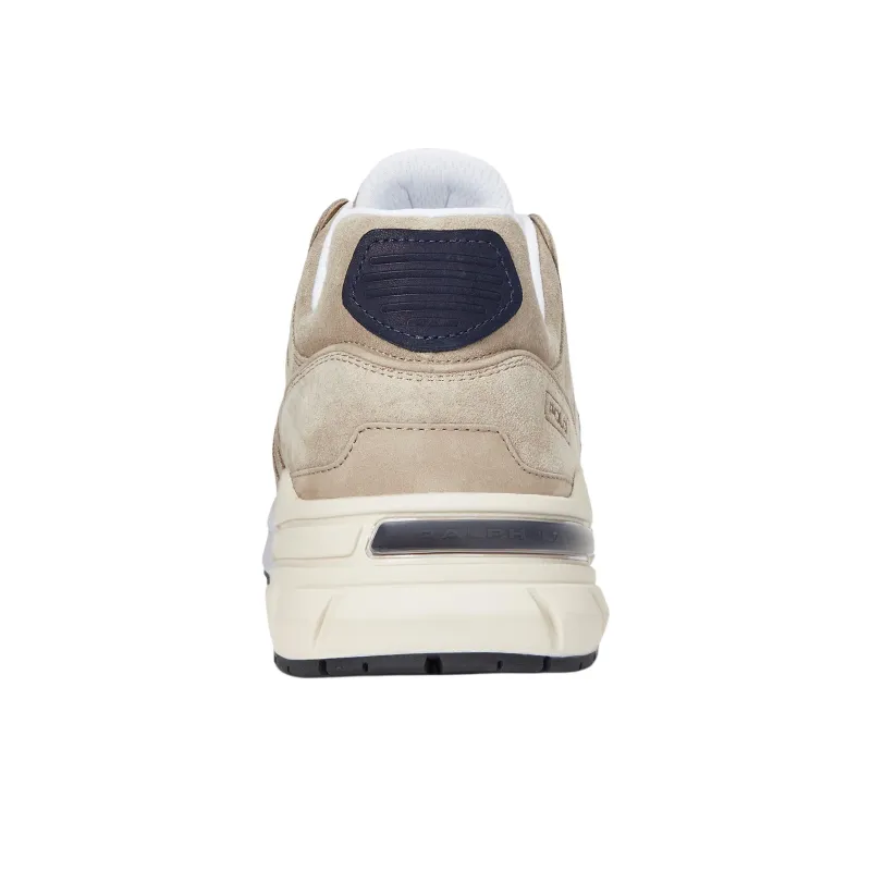 Polo Ralph Lauren Trackster 250 Low-Top Casual Shoes Men's Beige-4