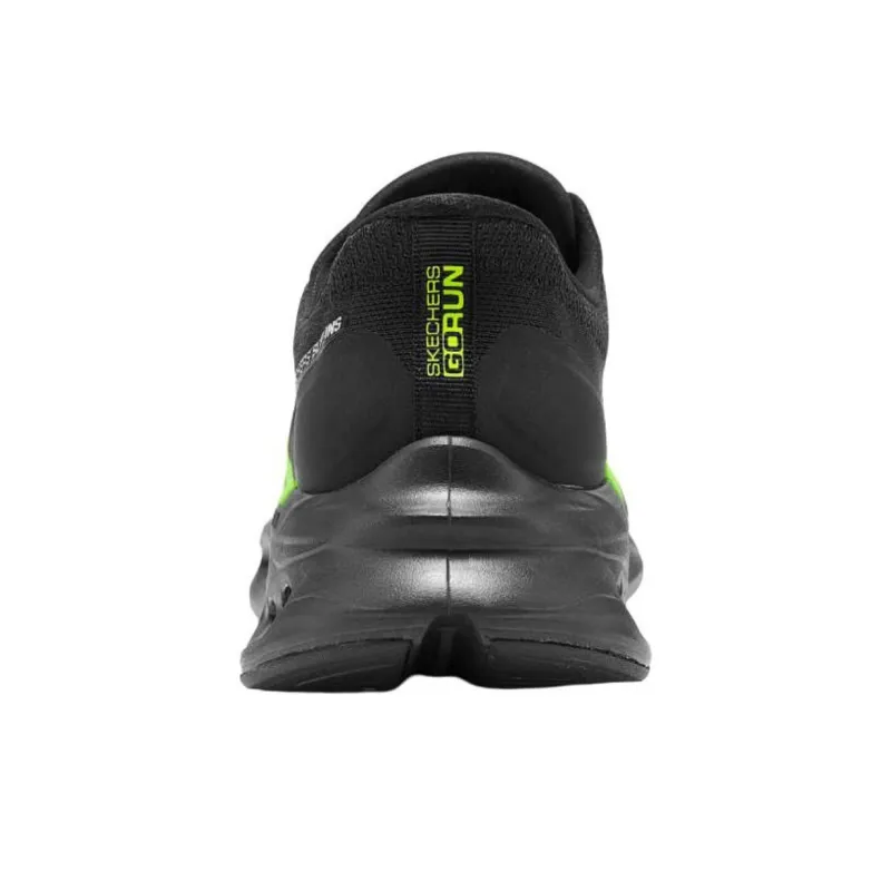 Skechers MEN'S GO Cushioning Lightweight Low Top Casual Running Shoes Men's Black-2