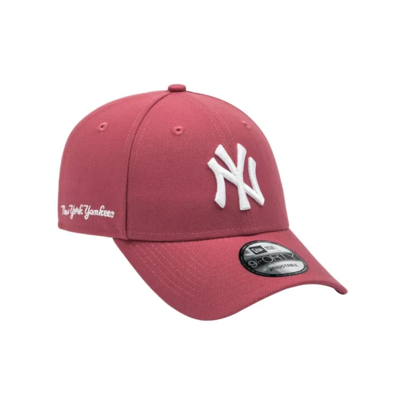 New Era Polyester Baseball Caps Unisex Pink-1