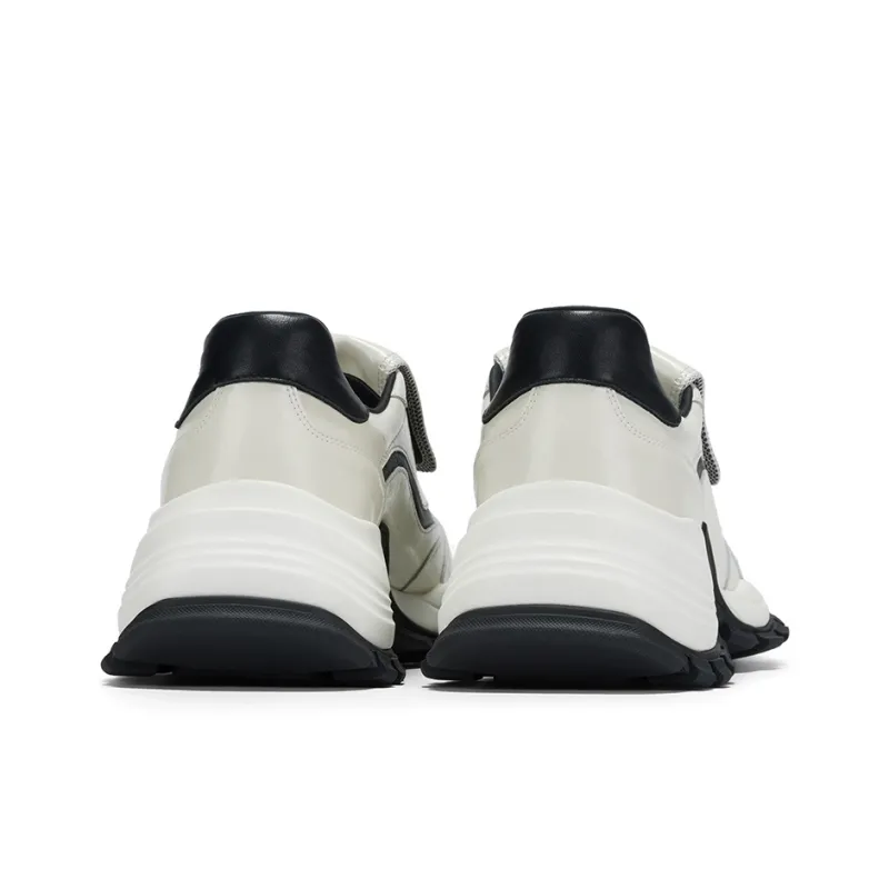GG CC Sports Casual Anti Slip Wear Resistant Low Top Fashion Platform Chunky Sneakers Women's-3