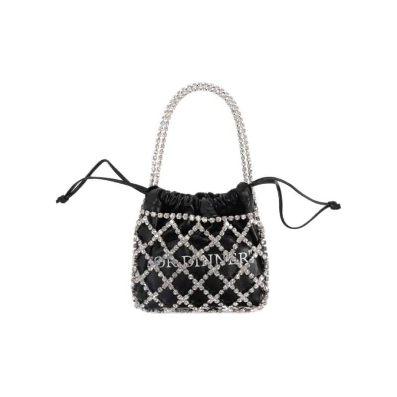 OFF WHITE Embellished Drawstring Tote Bag-0