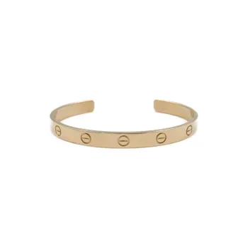 Cartier 2010s 18kt Rose Gold Open Love Bracelet