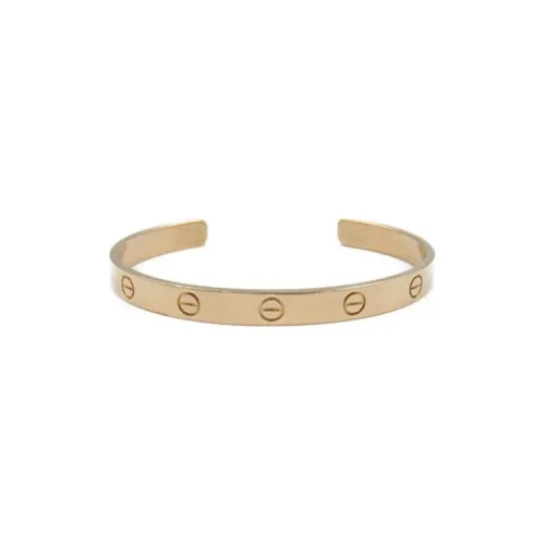 Cartier 2010s 18kt Rose Gold Open Love Bracelet