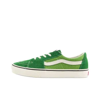 Vans SK8 Anti Slip Wear Resistant Low Top Skateboard Shoes Unisex Green