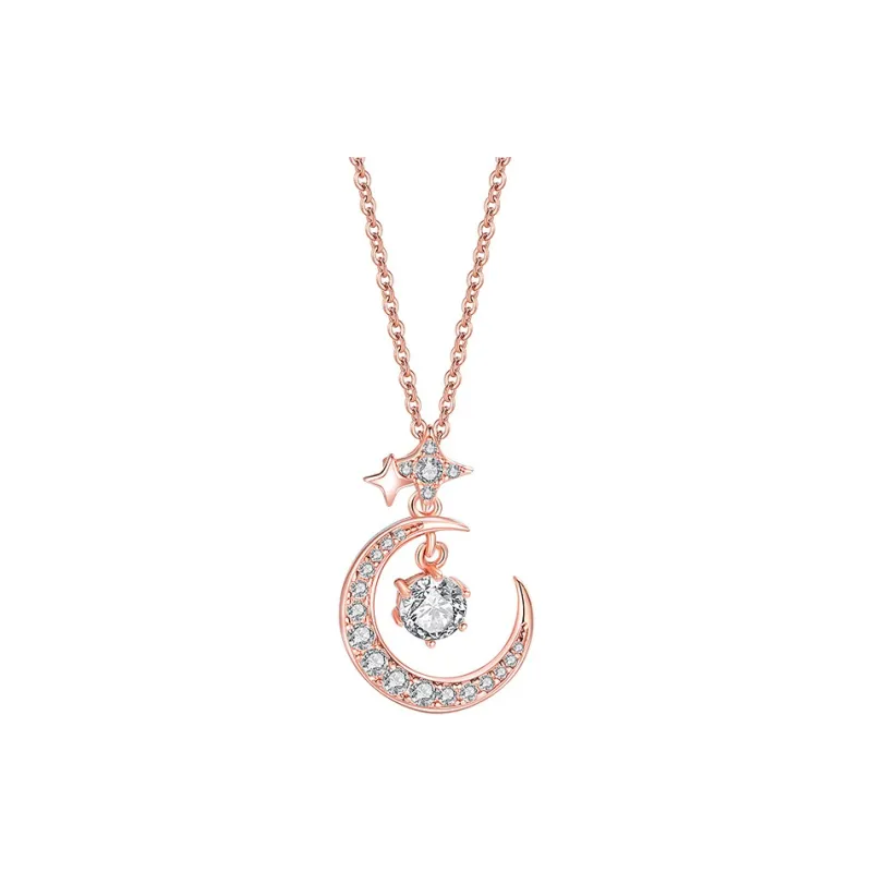 Regalrose 925 Sterling Silver Necklaces Women's Silver-4