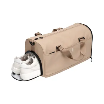 GOLF Fabric Crossbody Bag Travel Bag 30L Women's Muddy Brown/Elegant Black