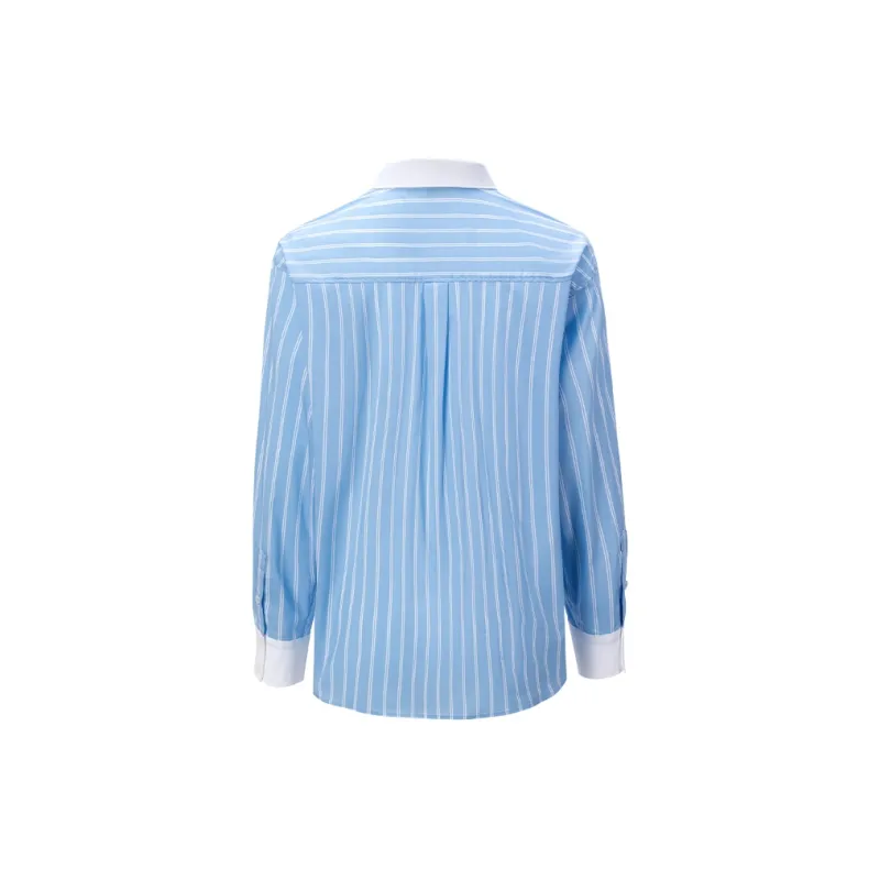 NAVIGARE Shirt Women's Bondi Blue/White-1