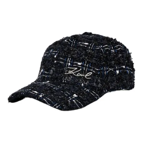 Cream box caps storage K/Signature Bouclé Cap