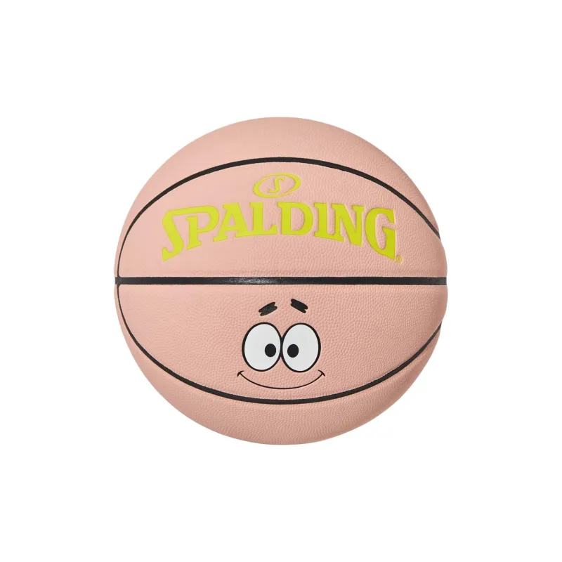 SPALDING x SPONGEBOB SQUAREPANTS PU Basketball Pink Patrick Star Size 7 Training Unisex-1