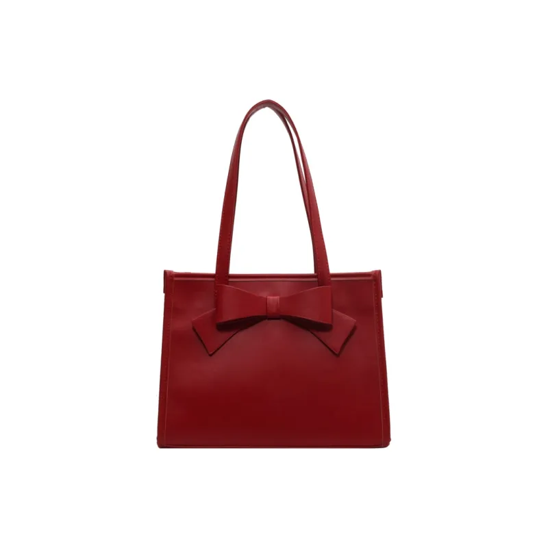 Yalu PU Shoulder Bag Regular Women's Red-1