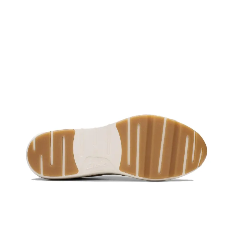 Clarks Tivoli Walk Slip Resistant Low Top Casual Shoes Women's White-5